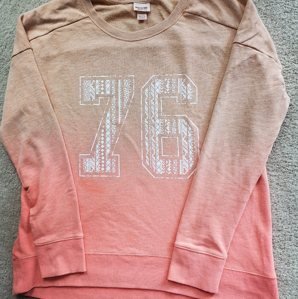Long sleeve pull over ladies shirt
